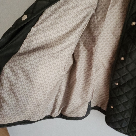 Michael kors Women's dark khaki green Quilted Jacket MINT - Picture 4 of 6